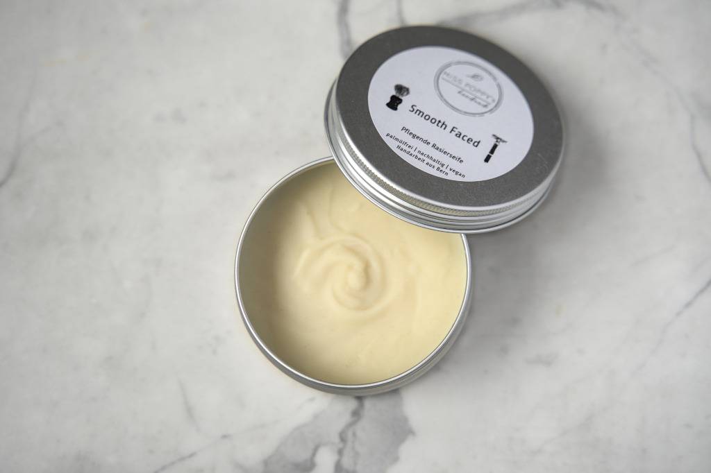 Rasierseife in Dose vom Typ Smooth Faced
