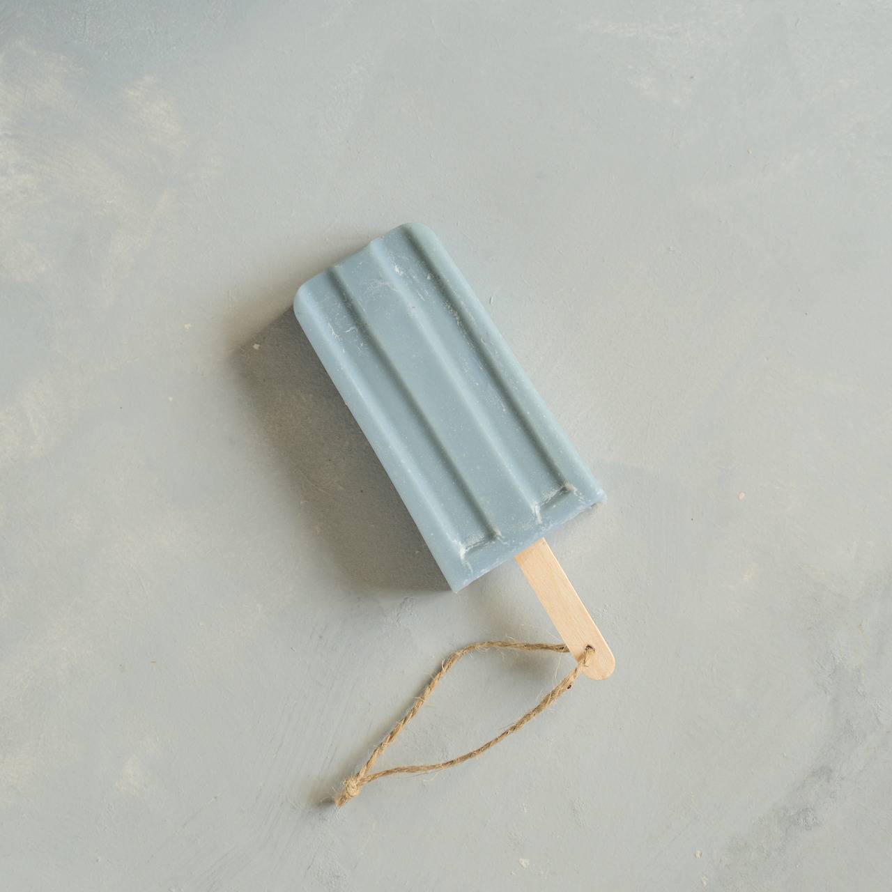 Handgemachte Seife in form einer Glacé