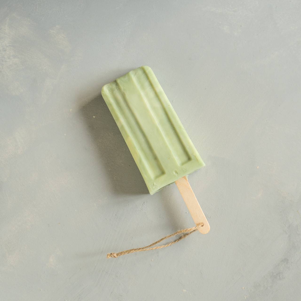 Handgemachte Seife in form einer Glacé