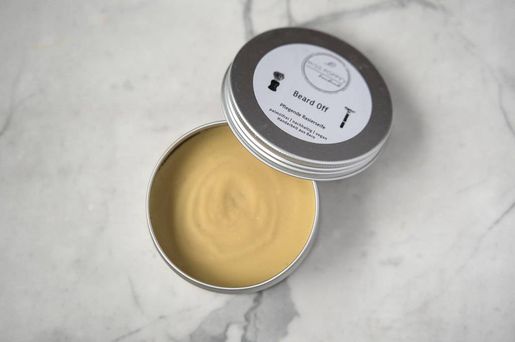 Rasierseife in Dose vom Typ Beard Off